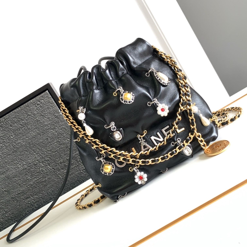 Ch*el bucket bags